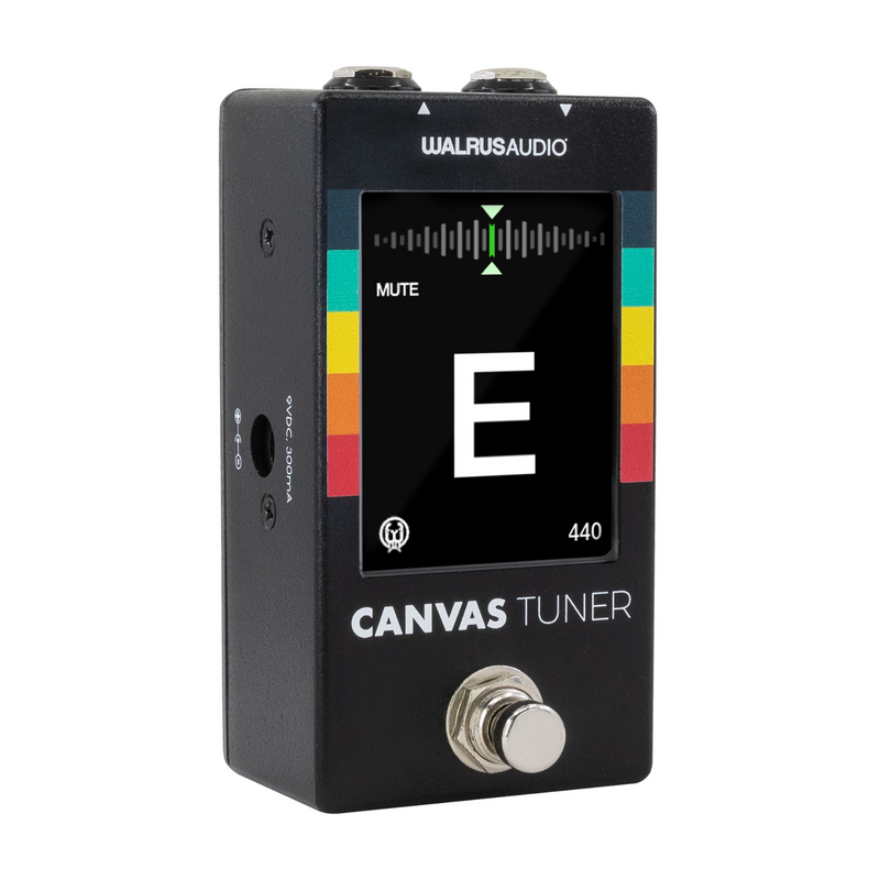 Walrus Audio Canvas: Tuner Multi-Position Guitar and Bass Tuner Pedal