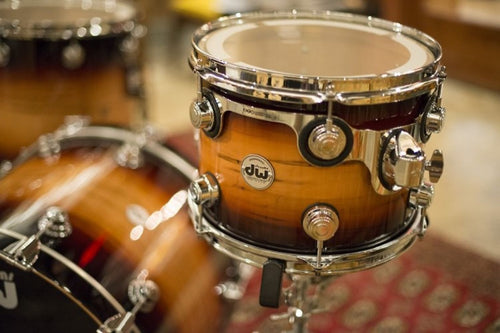 DW Collectors Series 3-Piece Maple Exotic Shell Pack Drum Kit, Fullerton Burst