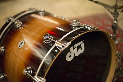 DW Collectors Series 3-Piece Maple Exotic Shell Pack Drum Kit, Fullerton Burst