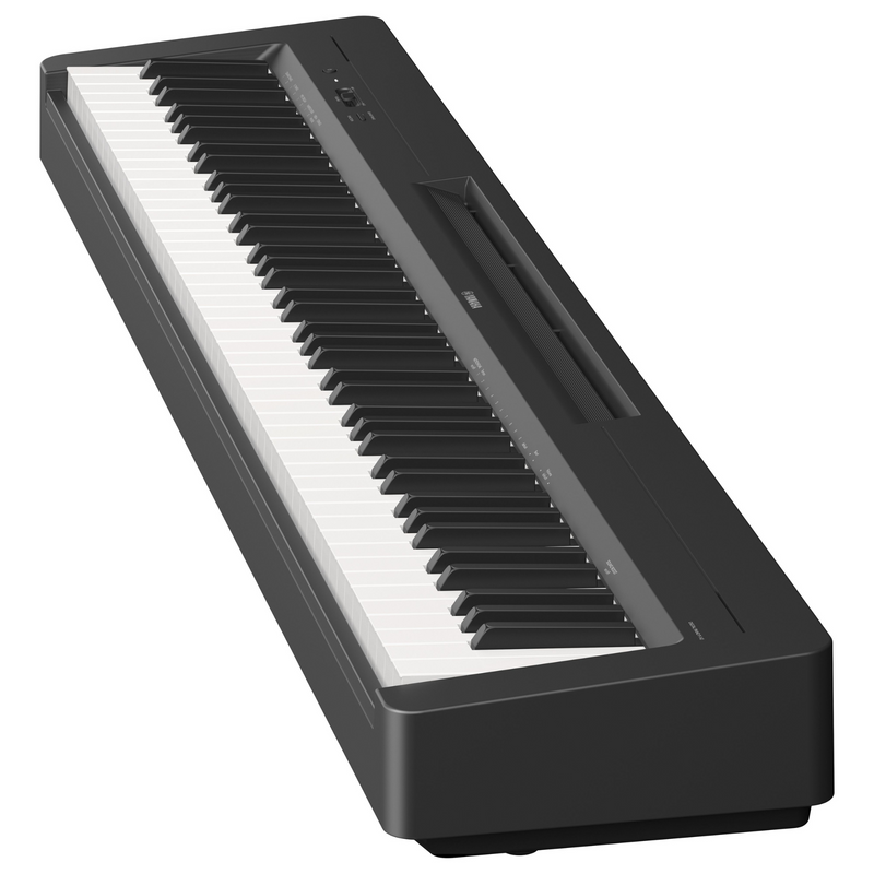 YAMAHA P125 88-Key Weighted Action Digital Piano with Power Supply and  Sustain Pedal, Black