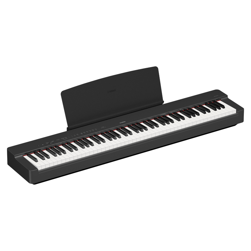 Yamaha P225B Mid-Level 88-Note Weighted Key Digital Piano, Black