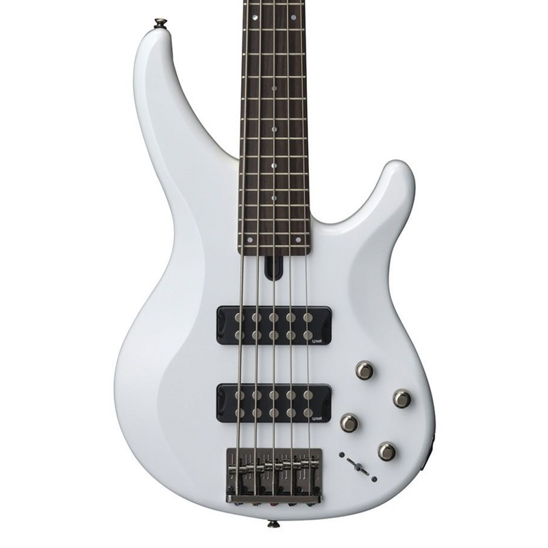Yamaha TRBX305 5-string Electric Bass, White