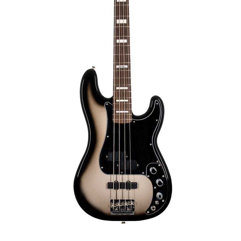 Fender Troy Sanders Precision Bass, Rosewood, Silverburst Signature Bass Guitar