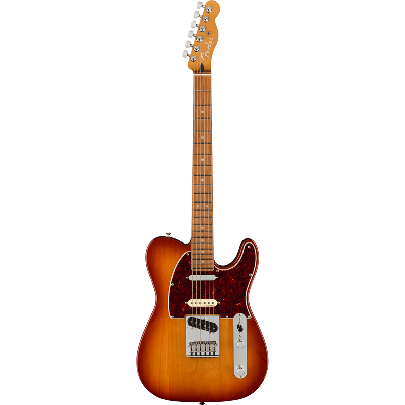 Fender Player Plus Nashville Telecaster Electric Guitar, Pau Ferro, Sienna Sunburst