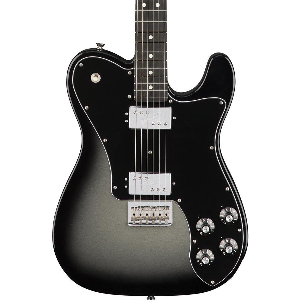 Fender Limited Edition Telecaster Deluxe Shawbucker - Ebony Fingerboard - Silverburst