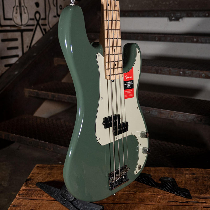 Fender American Professional Precision Bass, Olive - Used