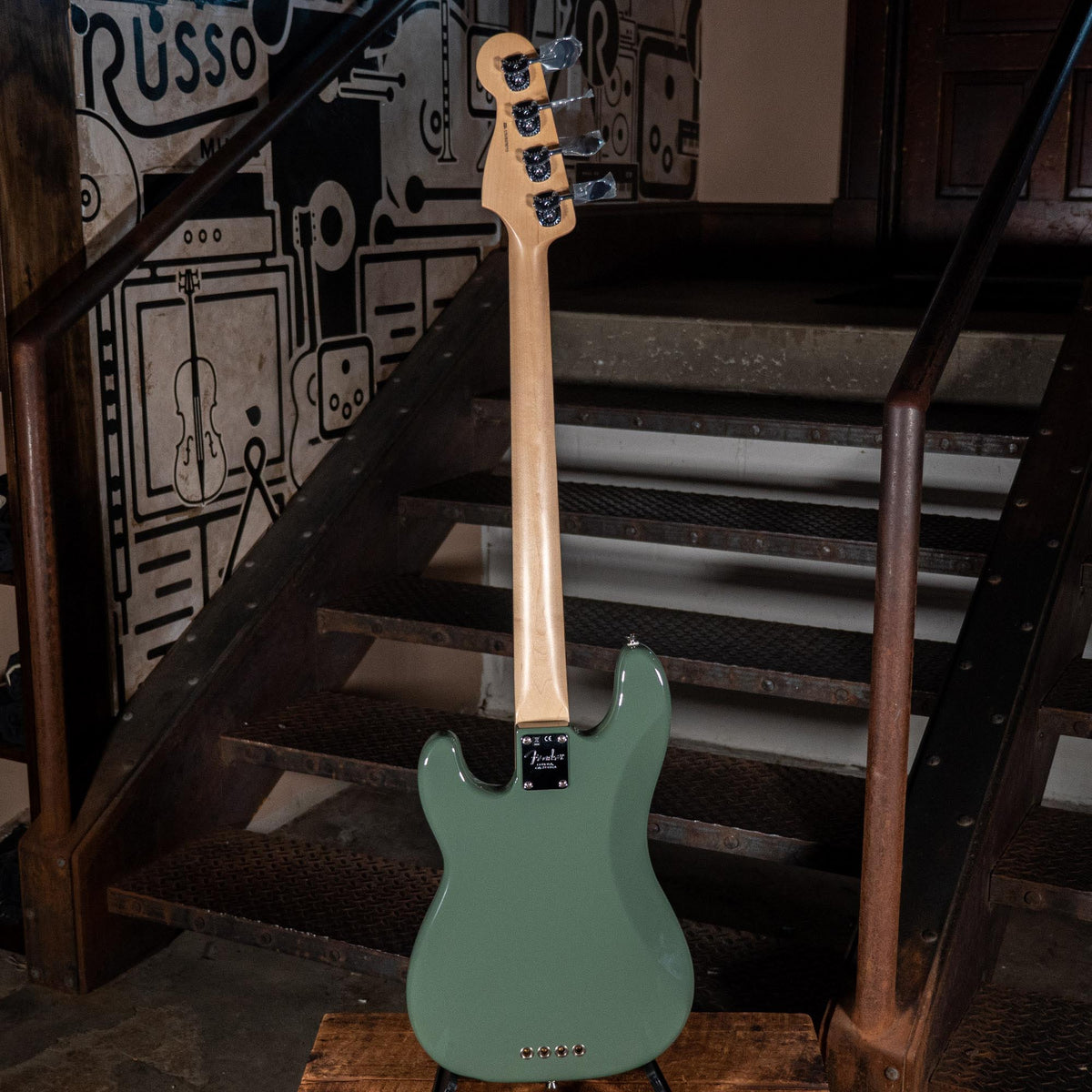 Fender American Professional Precision Bass, Olive - Used