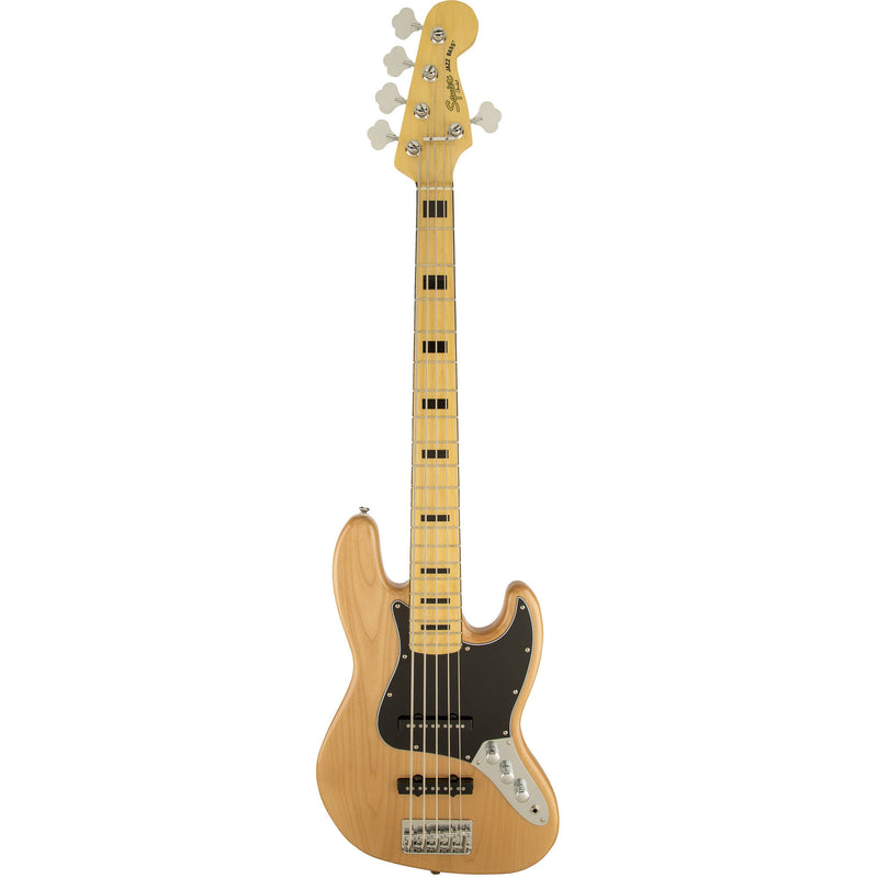 Squier Vintage Modified Jazz Bass V - Maple - Natural