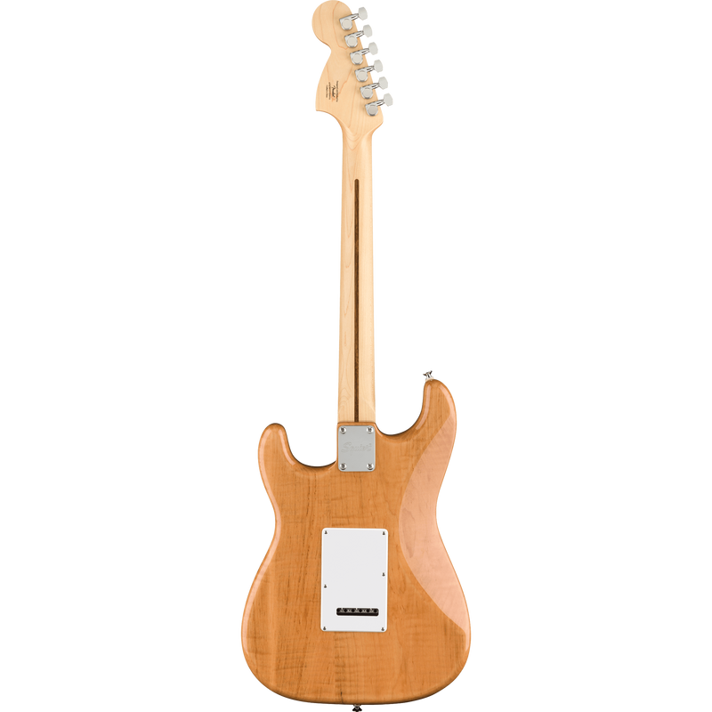 Squier FSR Affinity Series Stratocaster Electric Guitar HSS, Natural Finish