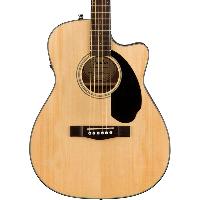 Fender CC-60SCE Concert, Walnut Fingerboard, Natural Acoustic Guitar