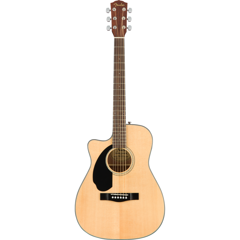 Fender CC-60SCE Concert LH, Walnut Fingerboard, Natural Acoustic Guitar
