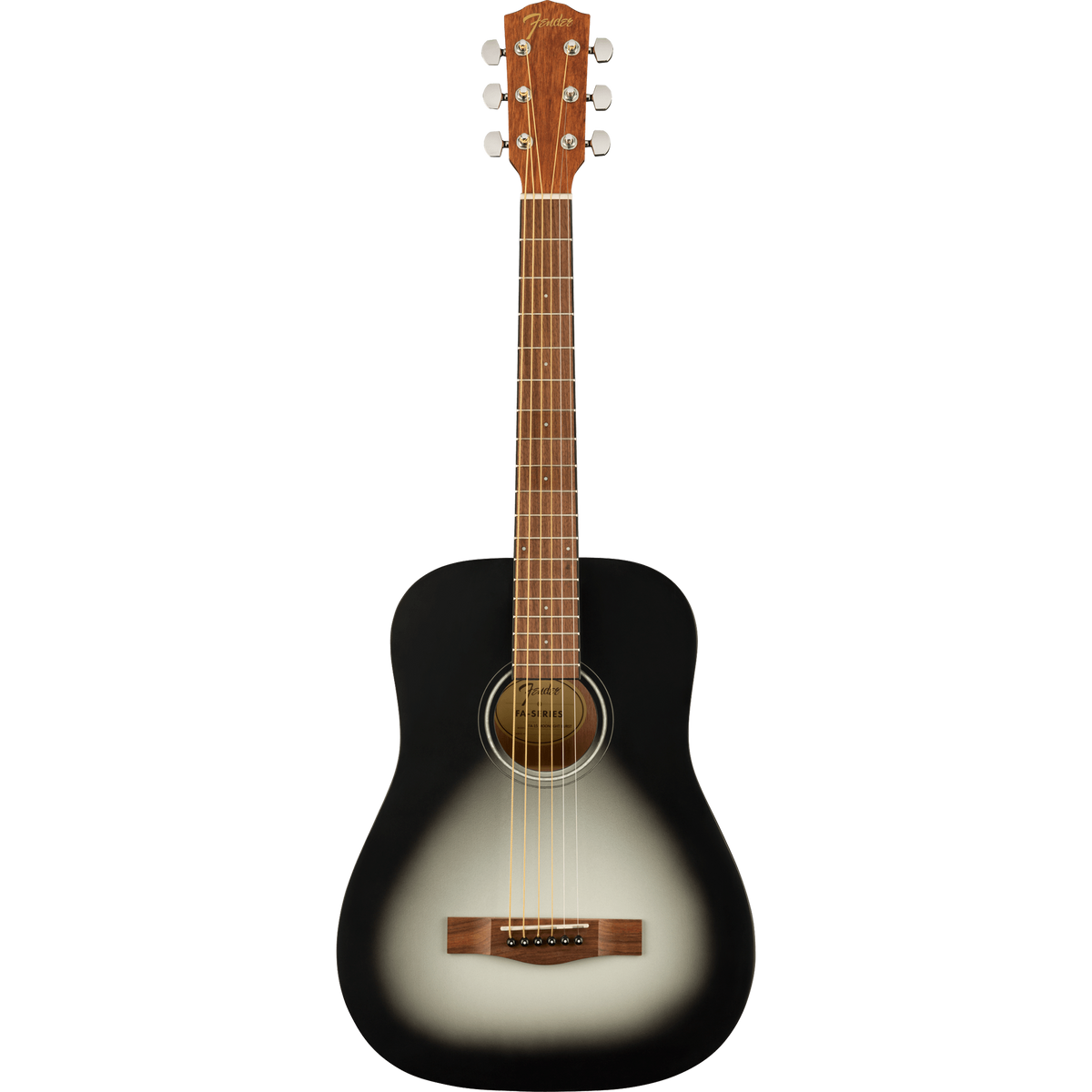 Fender FA-15 3/4 Scale Steel With Gig Bag, Walnut Fingerboard, Moonlight Burst Acoustic Guitar