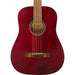 Fender FA-15 3/4 Scale Steel With Gig Bag, Walnut Fingerboard, Red Acoustic Guitar