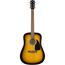 Fender FA-115 Dreadnought Pack, Sunburst, Walnut Fingerboard, Acoustic Guitar