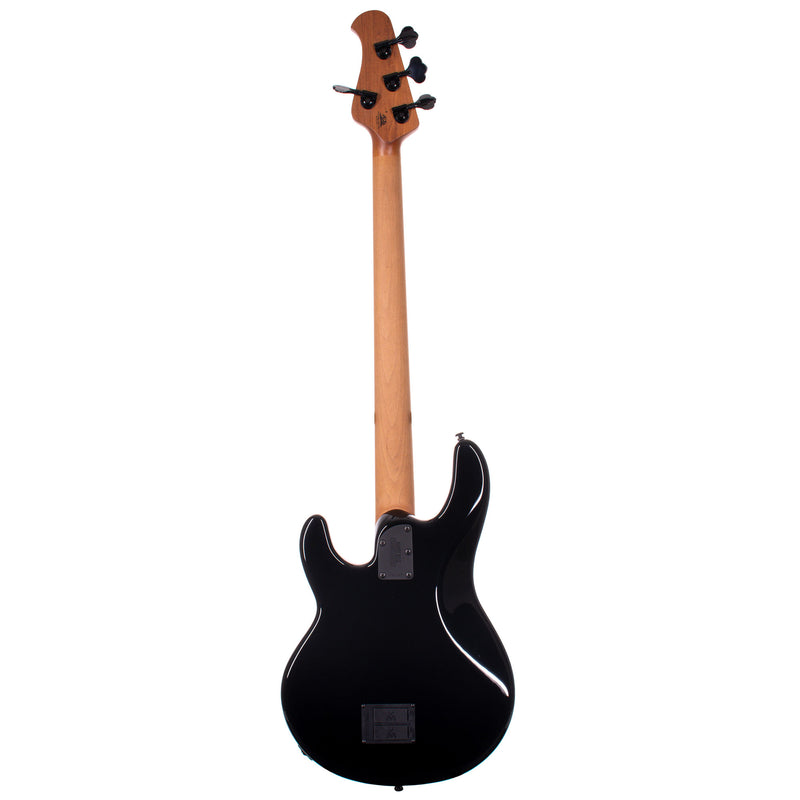 Music Man Stingray Special Bass Guitar, Roasted Maple Neck/Fingerboard, Black w/ Mono Bag