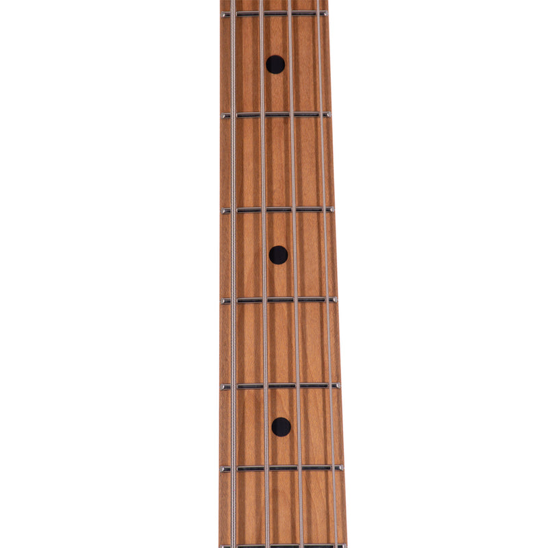 Music Man Stingray Special Bass Guitar, Roasted Maple Neck/Fingerboard, Black w/ Mono Bag