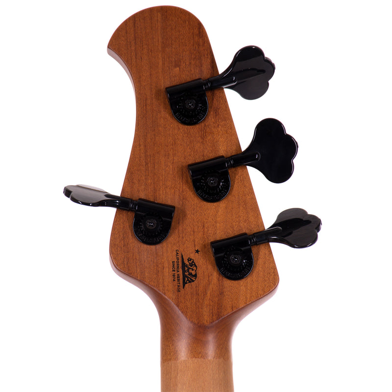 Music Man Stingray Special Bass Guitar, Roasted Maple Neck/Fingerboard, Black w/ Mono Bag