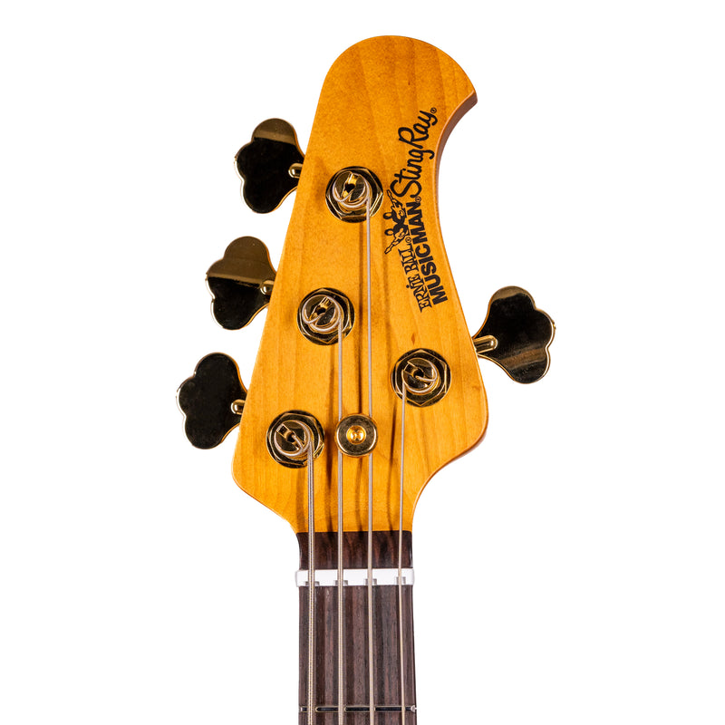 Music Man StingRay Special Bass Guitar, Roasted Maple Neck, Rosewood Fingerboard, Amethyst Sparkle