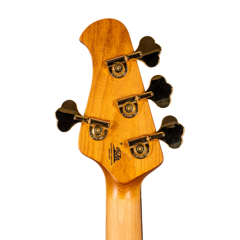 Music Man StingRay Special Bass Guitar, Roasted Maple Neck, Rosewood Fingerboard, Amethyst Sparkle