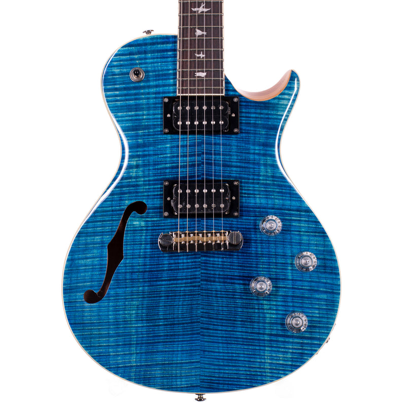 PRS SE Zach Myers 594 Semi-Hollow Electric Guitar, Myers Blue
