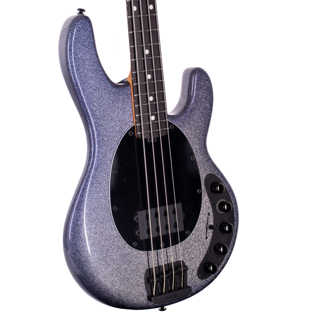 Music Man DarkRay Bass Guitar, Starry Night, Roasted Maple Neck, Ebony Fingerboard