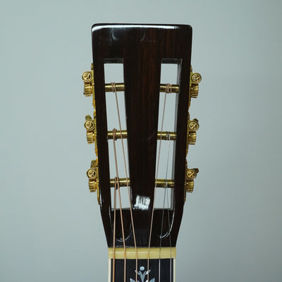 2009 Recording King ROS-697 12-Fret 000 Guitar Brazilian Rosewood Natural W/OHSC - Used
