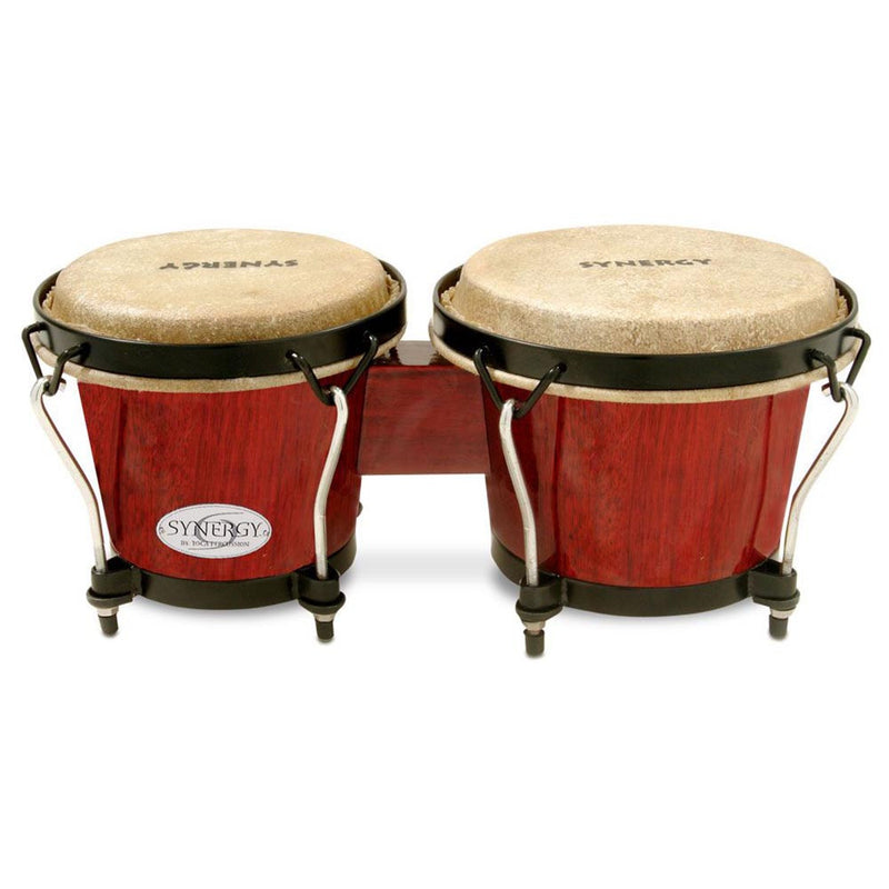 Toca Synergy Bongos 6 - 6-3/4 - Red