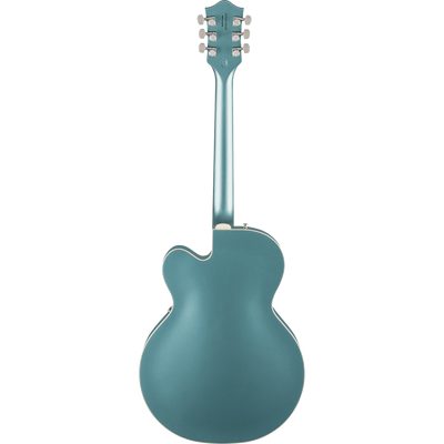 Gretsch G6118T-140 Limited Edition 140th Double Platinum Electric Guitar, Two-Tone Pure Platinum/Stone Platinum