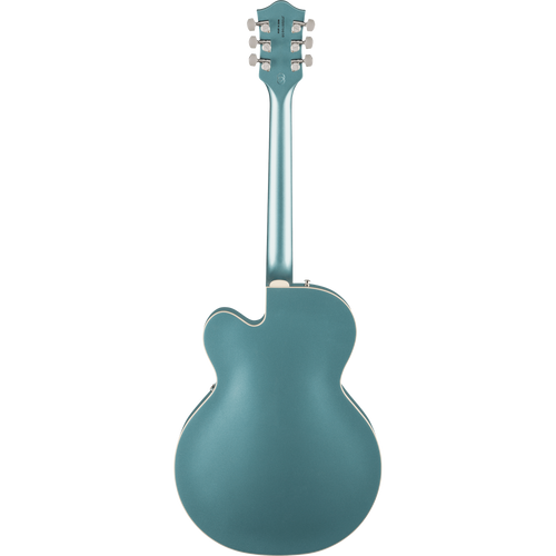 Gretsch G6118T-140 Limited Edition 140th Double Platinum Electric Guitar, Two-Tone Pure Platinum/Stone Platinum