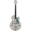 Gretsch G6118T-140 Limited Edition 140th Double Platinum Electric Guitar, Two-Tone Pure Platinum/Stone Platinum