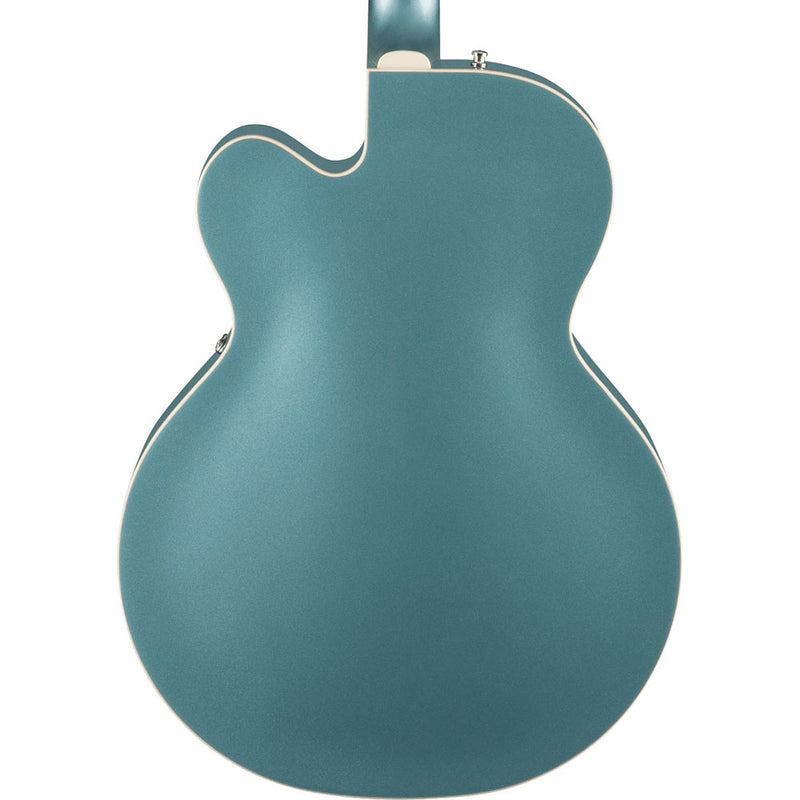 Gretsch G6118T-140 Limited Edition 140th Double Platinum Electric Guitar, Two-Tone Pure Platinum/Stone Platinum