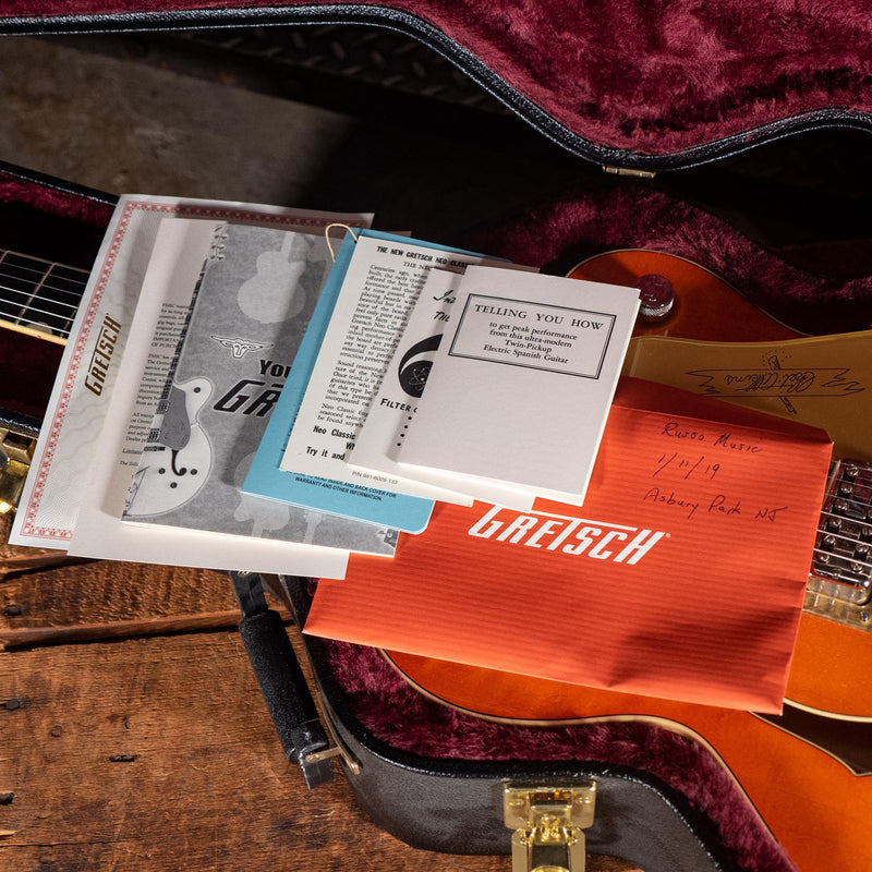 Gretsch G6120T-59 '59 Chet Atkins Hollowbody, Orange Stain - Used