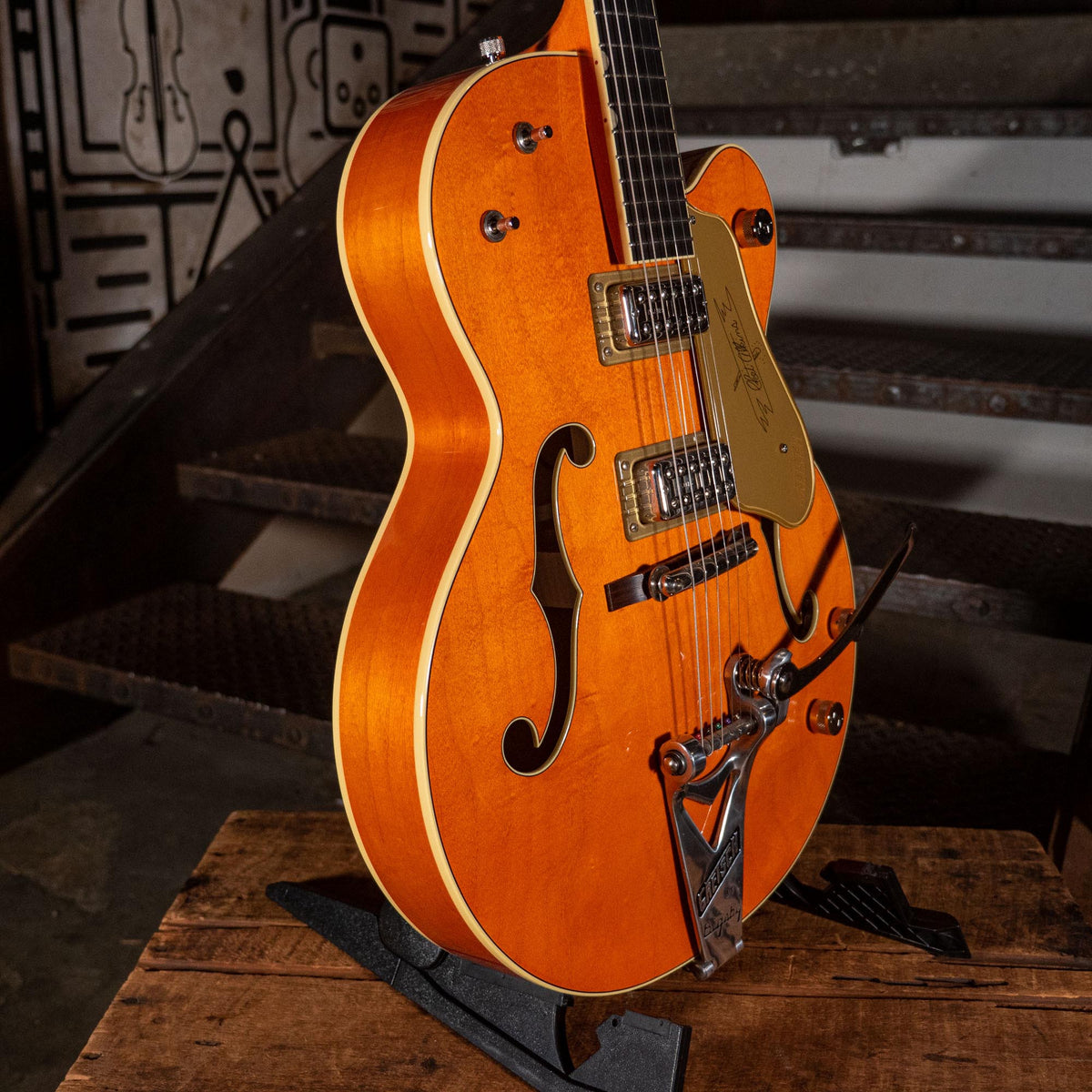 Gretsch G6120T-59 '59 Chet Atkins Hollowbody, Orange Stain - Used