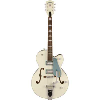 Gretsch G5420T-140 Electromatic 140th Double Platinum Electric Guitar, Laurel, Two-Tone Platinum/Stone Platinum