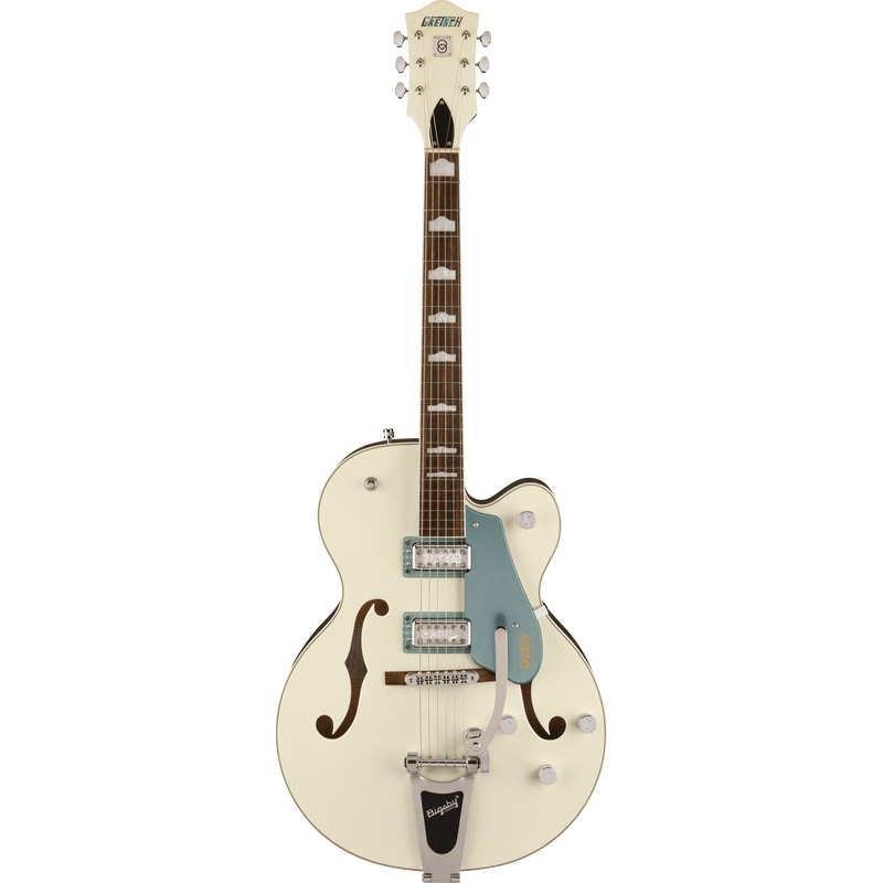 Gretsch G5420T-140 Electromatic 140th Double Platinum Electric Guitar, Laurel, Two-Tone Platinum/Stone Platinum