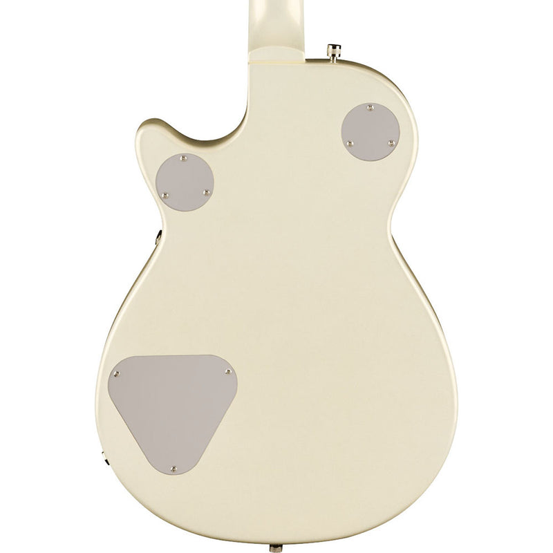 Gretsch G5230T-140 Electromatic Electric Guitar, 140th Double Platinum, Laurel, Two-Tone Stone Platinum/Pearl Platinum