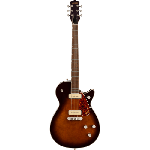 Gretsch G5210-P90 Electromatic Jet Electric Guitar, Laurel, Single Barrel Burst