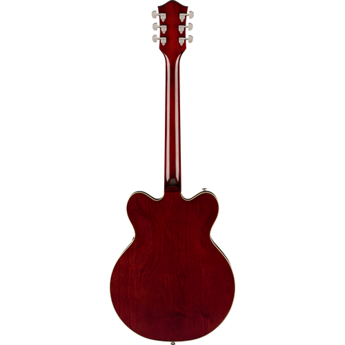 Gretsch G2604T Limited Edition Streamliner Rally II Electric Guitar, Laurel, Two-Tone Oxblood/Walnut Stain