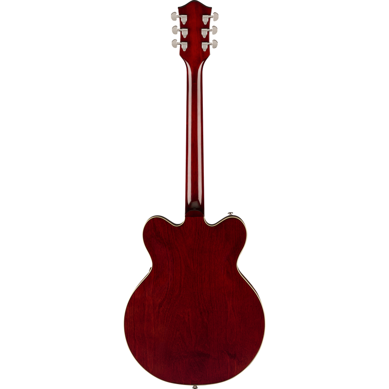 Gretsch G2604T Limited Edition Streamliner Rally II Electric Guitar, Laurel, Two-Tone Oxblood/Walnut Stain