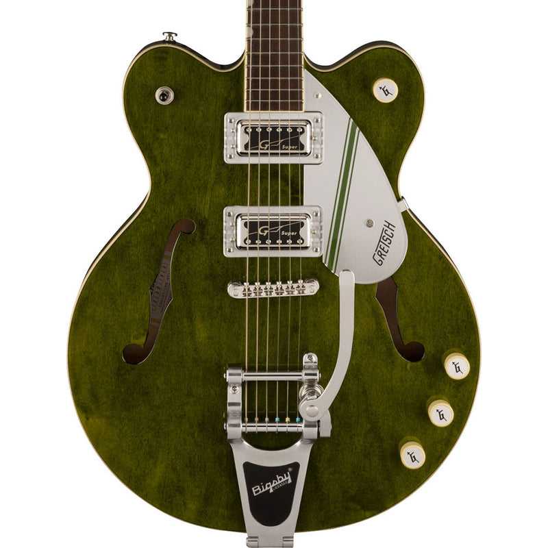 Gretsch G2604T Limited Edition Streamliner Rally II Electric Guitar, Laurel, Rally Green Stain