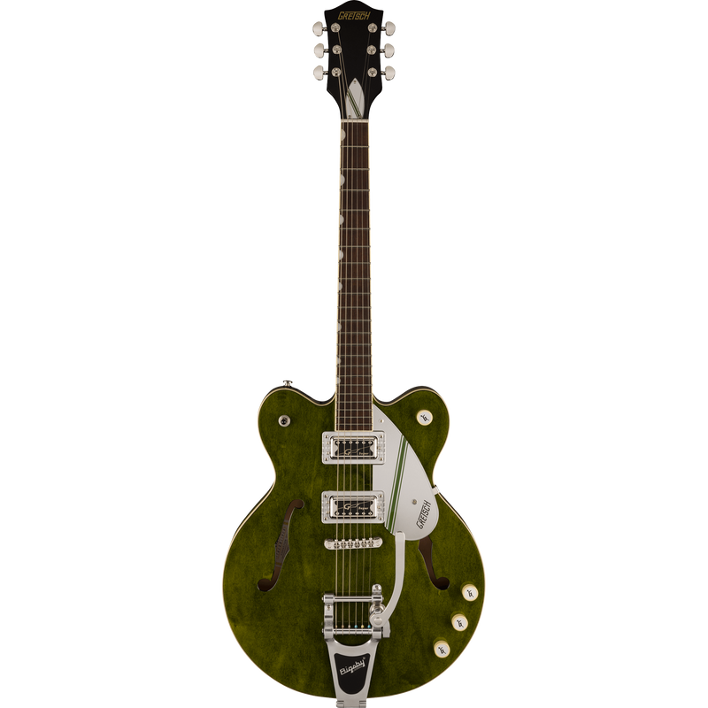 Gretsch G2604T Limited Edition Streamliner Rally II Electric Guitar, Laurel, Rally Green Stain