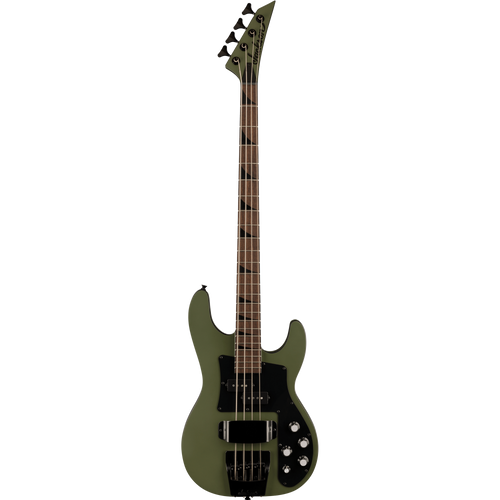Jackson X Series Concert Bass Guitar CBXDX IV, Laurel, Matte Army Drab