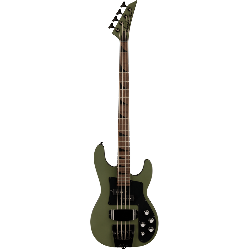 Jackson X Series Concert Bass Guitar CBXDX IV, Laurel, Matte Army Drab