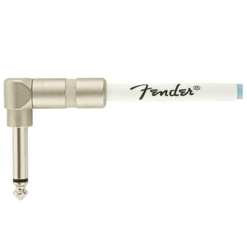 Fender 30’ Original Series Coil Cable, Straight/Angle, Daphne Blue Guitar Cable