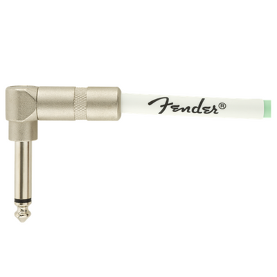 Fender 30’ Original Series Coil Cable, Straight/Angle, Seafoam Green Cable