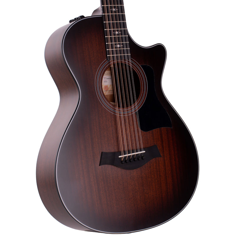 Taylor 362CE Grand Concert 12-String All Mahogany Acoustic Guitar, Shaded Edgeburst