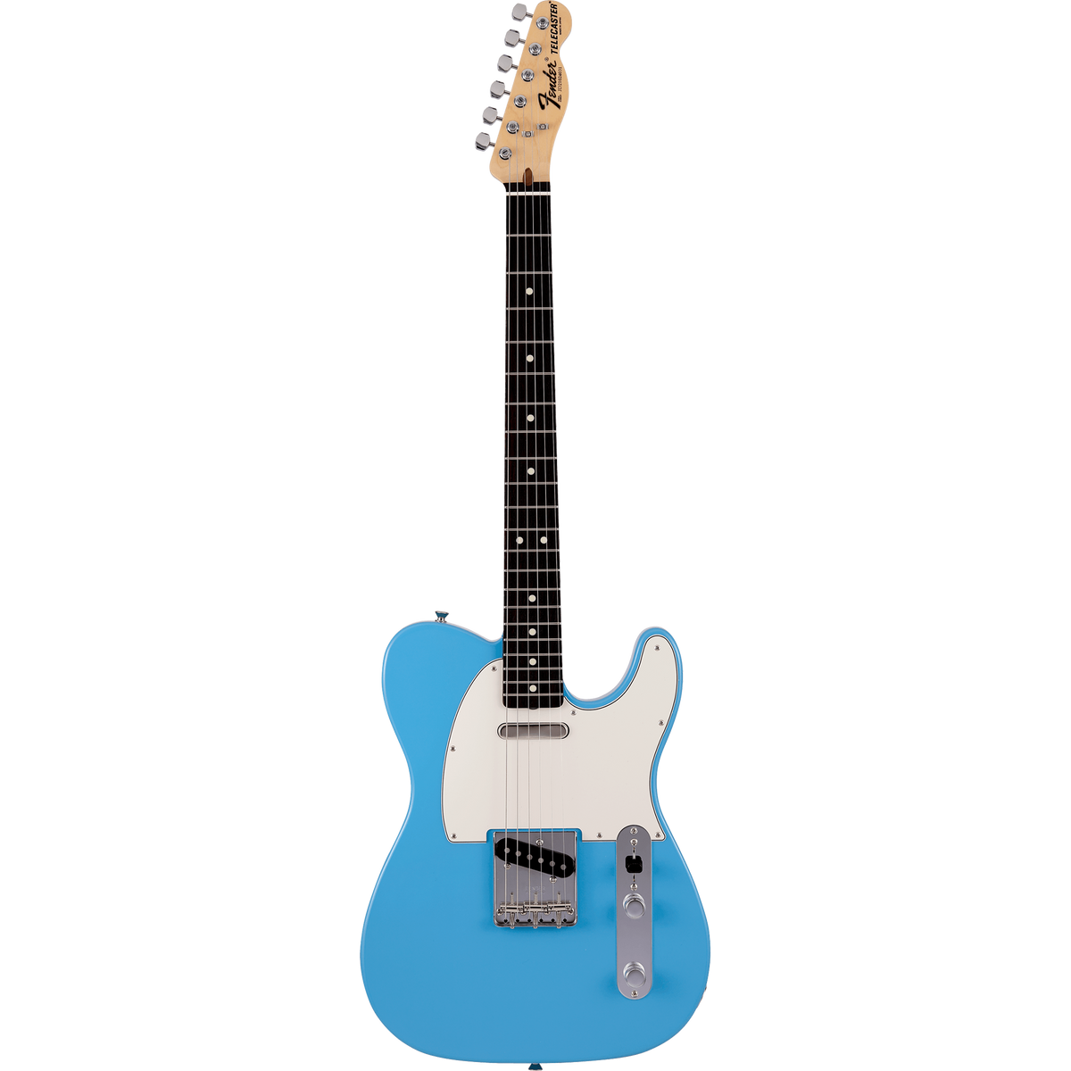 Fender Made In Japan Limited International Color Telecaster Electric Guitar, Rosewood, Maui Blue