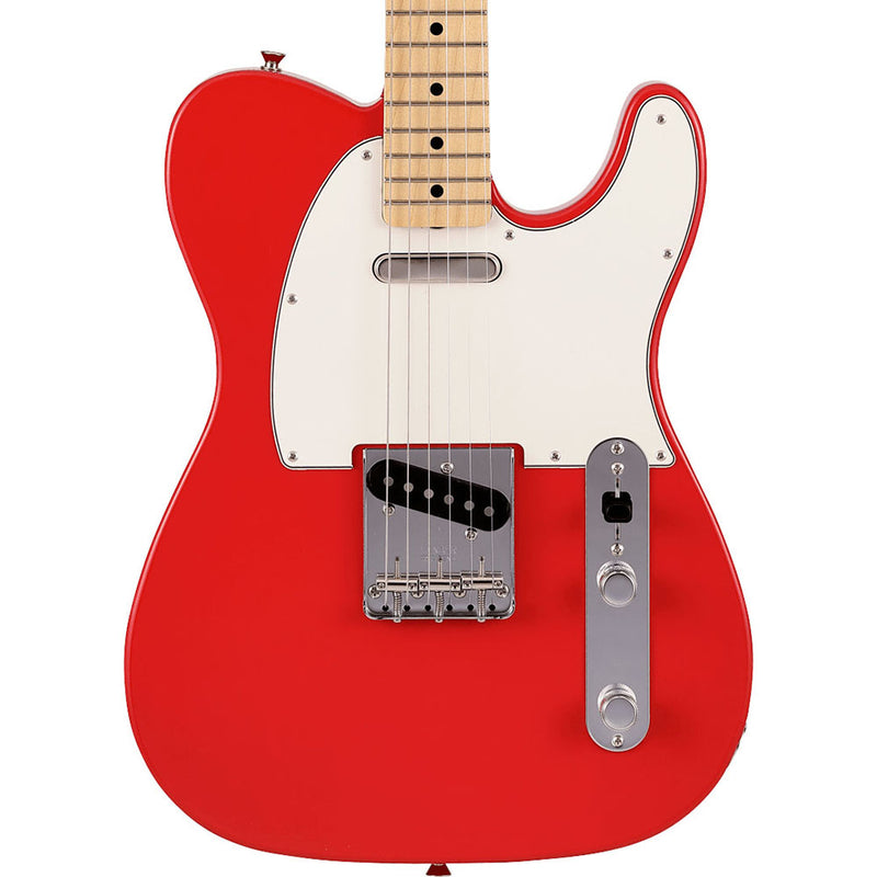 Fender Made In Japan Limited International Color Telecaster Electric Guitar, Maple, Morocco Red