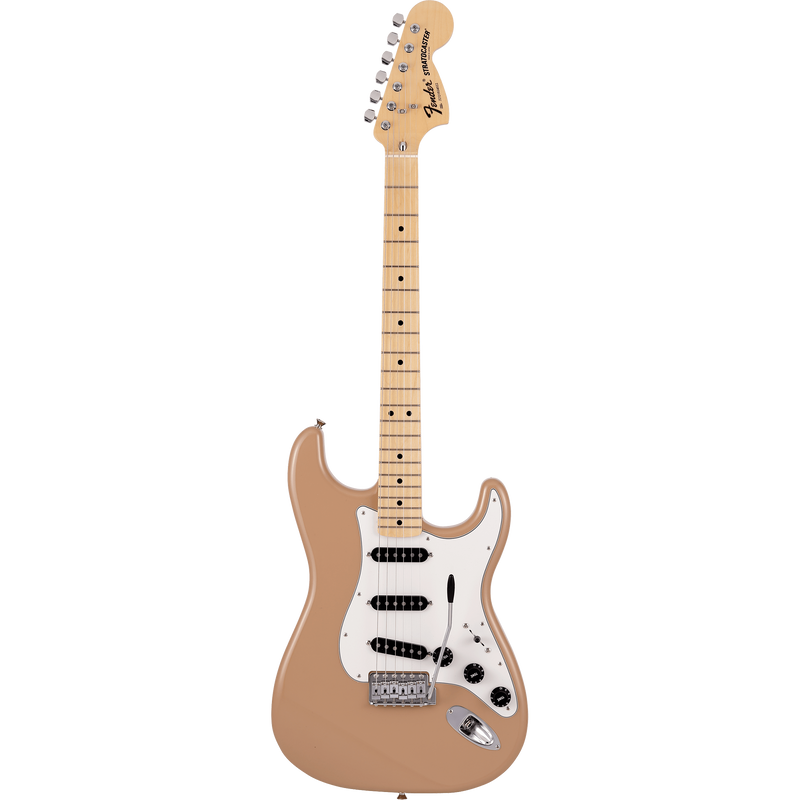 Fender Made In Japan Limited International Color Stratocaster Electric Guitar, Maple, Sahara Taupe