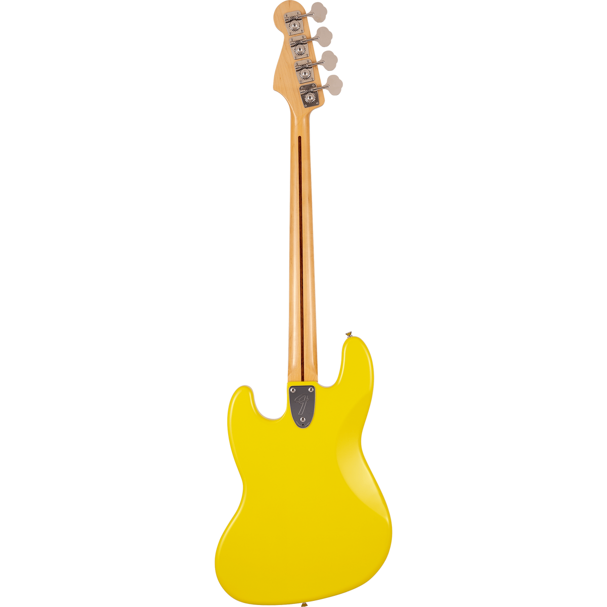Fender Made In Japan Limited International Color Jazz Bass Guitar, Maple, Monaco Yellow